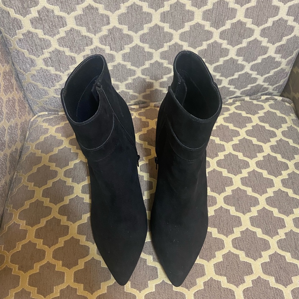 Women’s Black suede boots